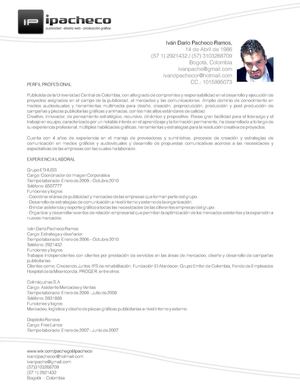 Ivan Dario Pacheco Ramos