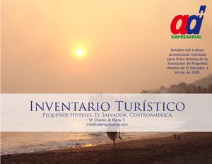 Inventario Turístico, Pequeños Hoteles de El Salvador 2008