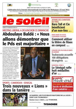 Edition du 21- 22 Mai 2011