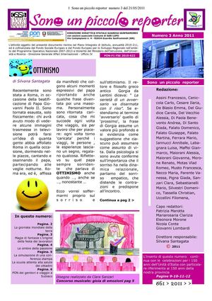 Sono un piccolo reporter 3