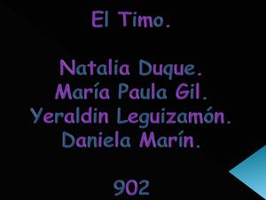 El Timo 