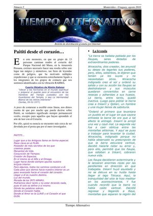 Tiempo Alternativo # 5