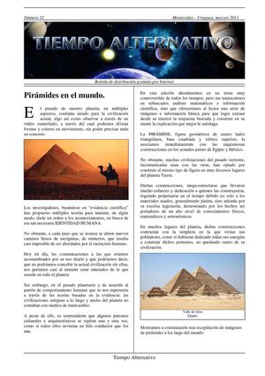 El tiempo Alternativo # 12