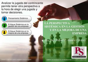 La Perspectiva Sistémica en la Gestión y en la Mejora de una Empresa