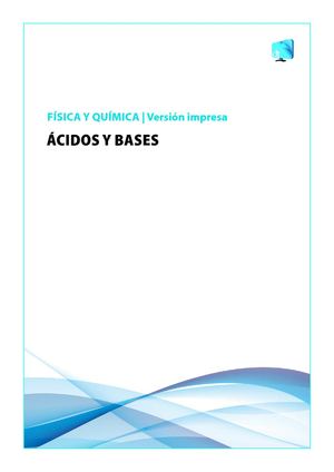 ÁCIDOS Y BASES