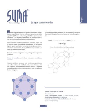 Juegos con monedas