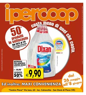 Offerte Ipercoop Centro Commerciale San Donà di Piave - 26/5 - 8/6/2011
