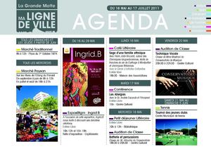 Agenda Mai Juin Juillet