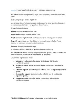 Descubriendo los cuerpos geometricos