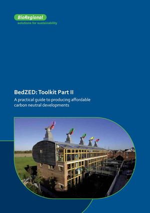 BedZED Toolkit Report