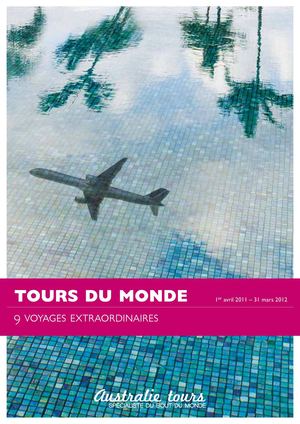 Brochure Tours du monde par Australietours.