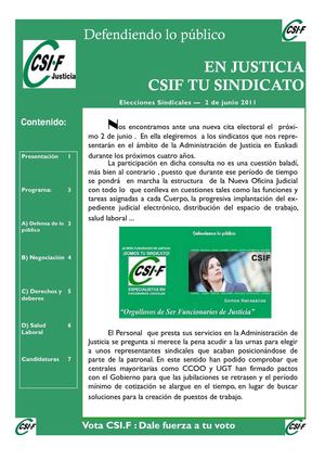 JUSTICIA-ELECCIONES2011-Bizkaia
