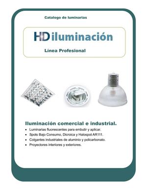CATALOGO HD ILUMINACION