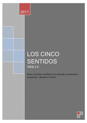 Los Cinco Sentidos Web 2.0