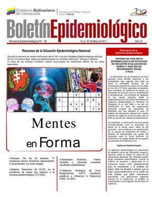 Boletín Epidemiologico Nro 18 MPPS