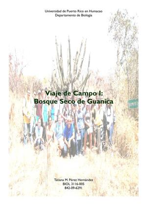Bosque Seco de Guanica