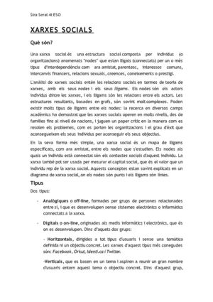 Xarxes Socials