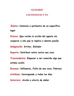 GLOSARIO-LAS FINANZAS Y YO 