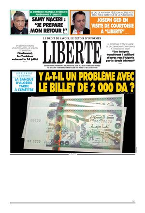 LIBERTE ALGERIE (liberte-algerie.com) du 25 Mai 2011