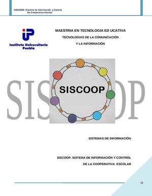 Sistema de Información de Cooperativas Escolares