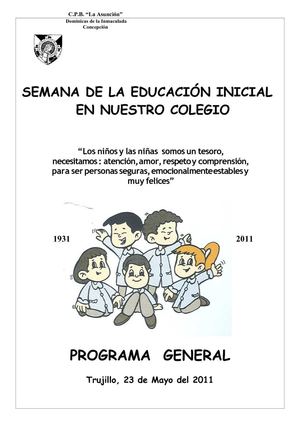Semana de la Educación Inicial