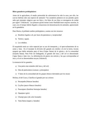 Ritos ganaderos prehispánicos