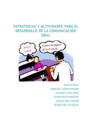 Comunicación oral
