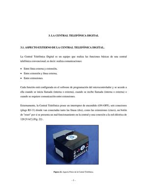MINICENTRAL TELEFONICA DIGITAL