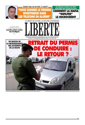 LIBERTE ALGERIE (liberte-algerie.com) du 26 Mai 2011