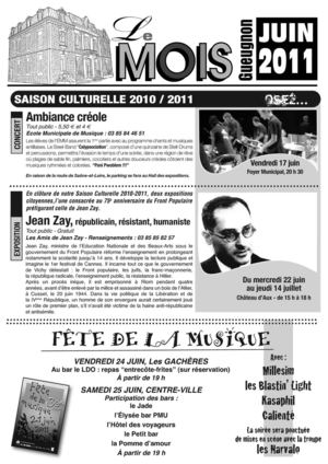 Gueugnon - Le Mois de Juin 2011