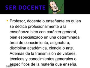 DOCENTE
