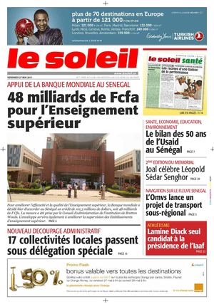 Edition du 27 Mai 2011