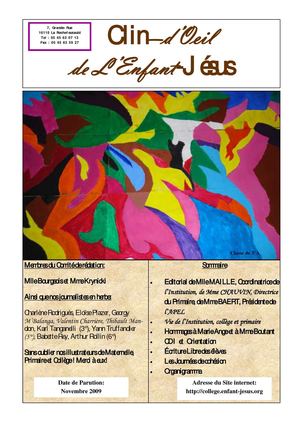 Clin d'Oeil de l'Enfant Jésus 2009