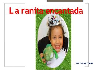 LA RANITA ENCANTADA