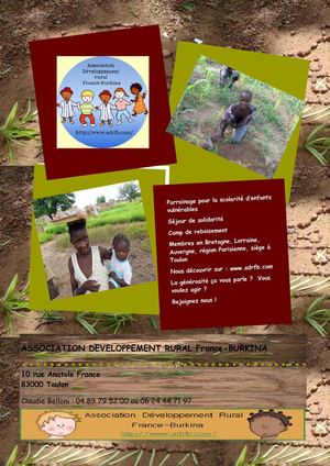 Association de solidarité internationale pour le Burkina Faso