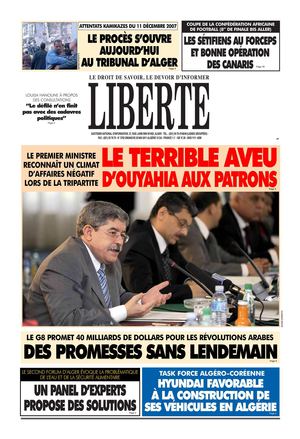 LIBERTE ALGERIE (liberte-algerie.com) du 29 Mai 2011