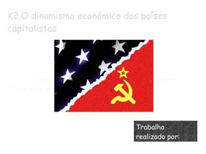 O dinamismo economico dos paises capitalistas
