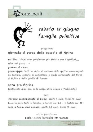 18 giugno - famiglie primitive in valpolicella!