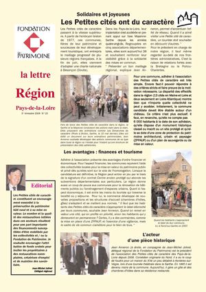 Lettre Pays de la Loire n°23