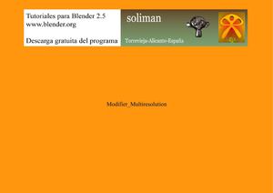 Blender - Modifier_Multiresolution