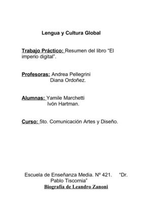 Resumen del libro "El imperio digital"