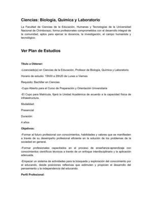 PERFIL DEL DOCENTE