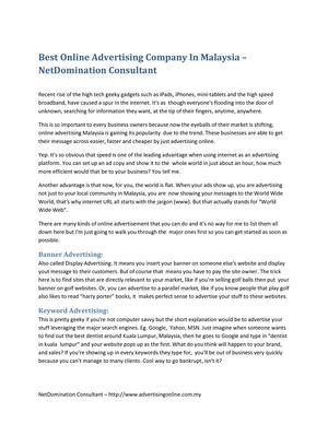 Insane Online Advertising Team Among Asia