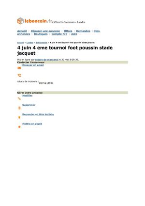 BONCOIN TWITTER FOOT 4 JUIN YGOS
