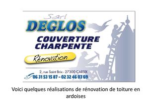 entreprise couverture renovation deglos proche bernay