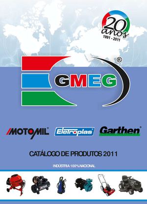 CATÁLOGO GMEG 2011 - 1ª EDIÇÃO