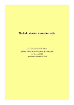 Sherlock Holmes et l'affaire du perroquet