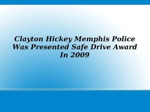 Clayton Hickey Memphis Police