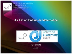 As Tic no Ensino da Matemática