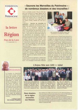Lettre Pays de la Loire n°3